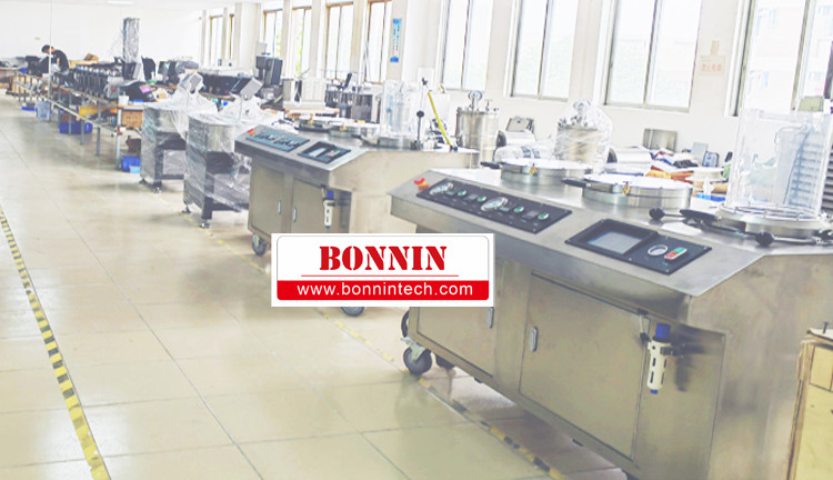 BN-8053-01U Controllo PLC a contatto Formatore di fogli di pasta con asciugatrici a vuoto