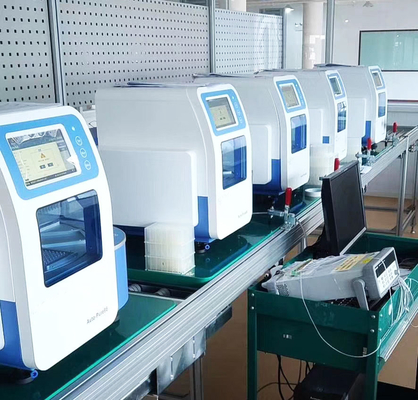 UV Lamp Automated Rotary Nucleic Acid Extraction System Isolation System 10 Inch