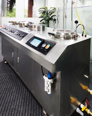 Fornitore di foglio manuale dinamico di tipo TAPPI per la pasta di carta ISO 5269-2 Rapid Koethen Pulp Fornitore di foglio automatico con tre asciugatrici a vuoto
